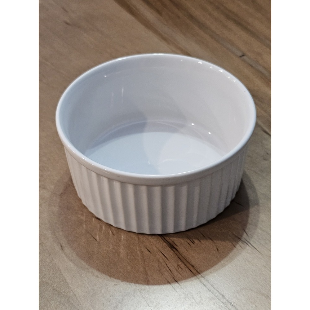 Revol White Porcelain Ramekin Model 214 Made In France‎